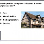 Тест составлен по материалам Всероссийской викторины  по английскому языку "The World of Shakespeare" 